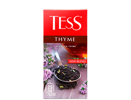 черный чай с чабрецом TESS Thyme фото