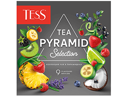 коллекция 9 вкусов чая в пирамидках TESS Pyramid Tea Selection фото