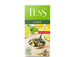 зеленый чай с цедрой цитрусовых и ароматом лайма TESS Lime фото